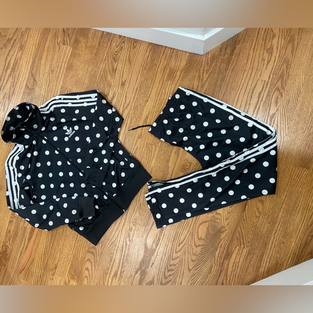 Adidas originals vintage Y2K Polka Dot tracksuit Medium - fits like smal - Picture 9 of 14